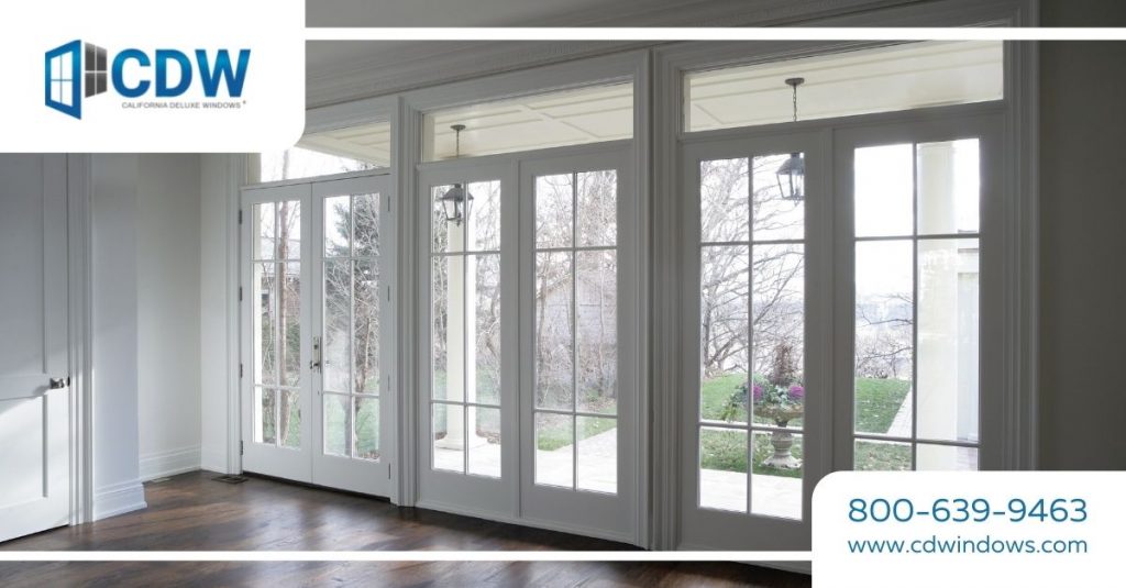 Making Your French Doors Stand Out California Deluxe Windows