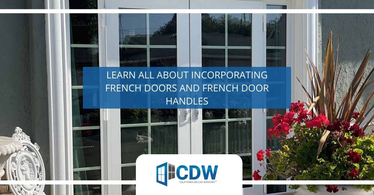 French door handles