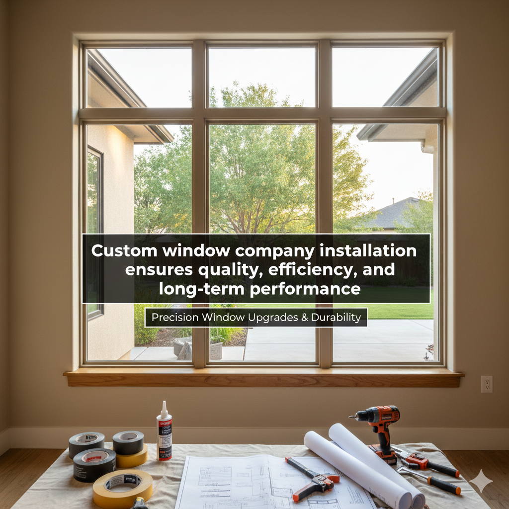 custom window company installation