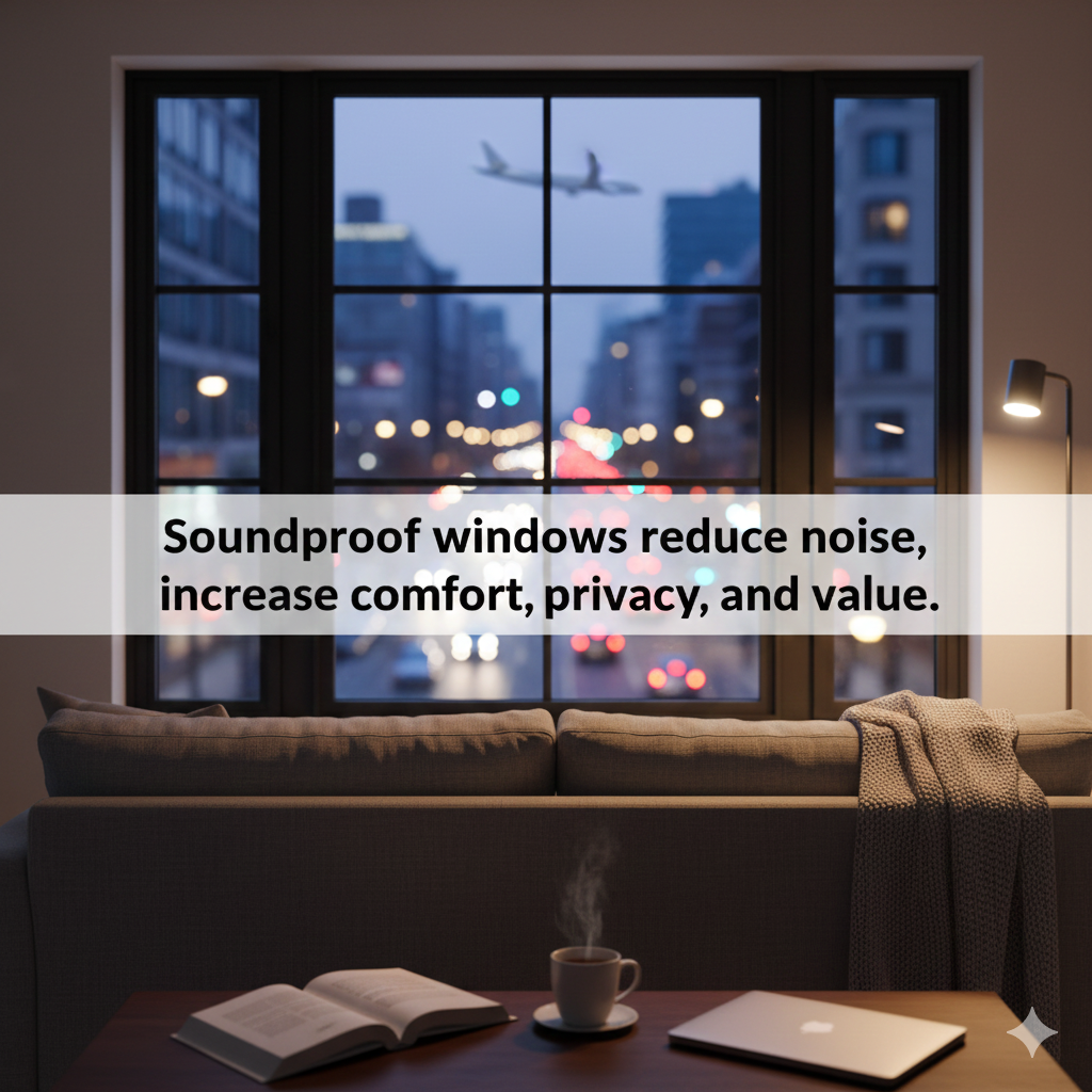 soundproof windows installation