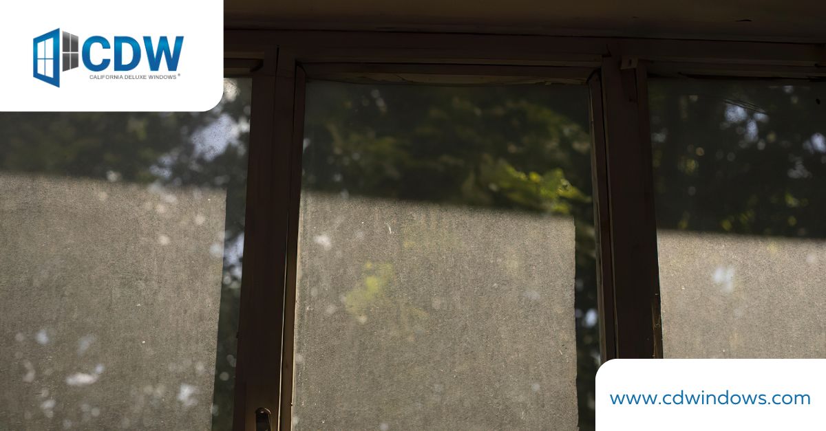 condensation between glass panes