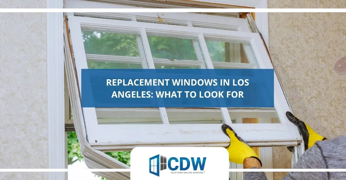 replacement windows in los angeles what to look for